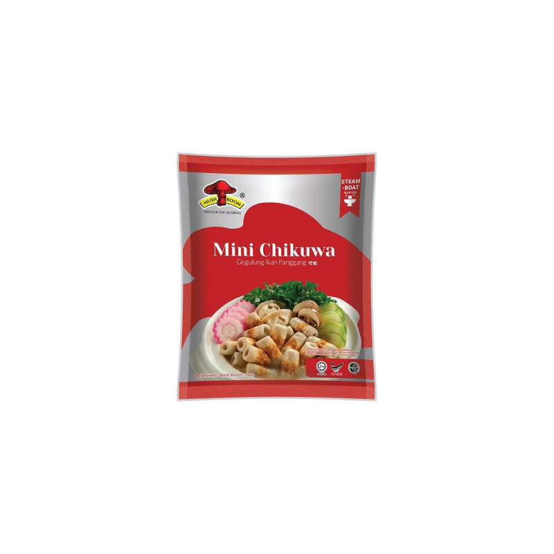 Mushroom Brand 500g Frozen Mini Chikuwa