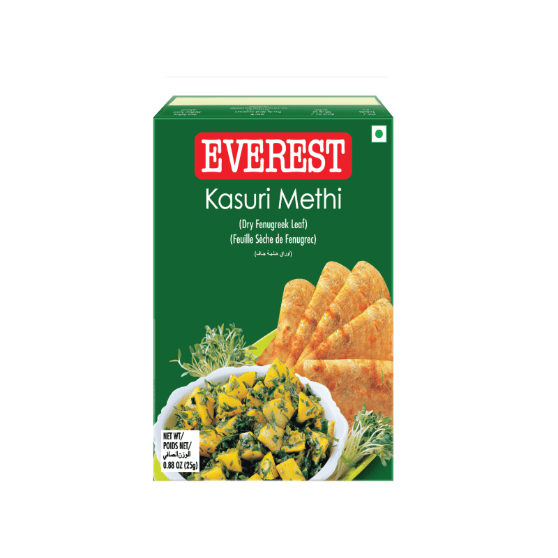 Everest Kashuri Methi 25g Indian Dry Fenugreek Leaf Everest Kashuri Methi 25g Indian Dry Fenugreek Leaf