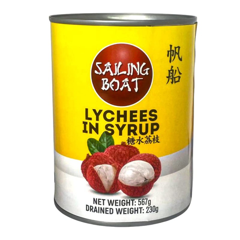 Sailing Boat Lychees In Syrup 567g Lychees In Syrup Sailing Boat Lychees In Syrup 567g Lychees In Syrup