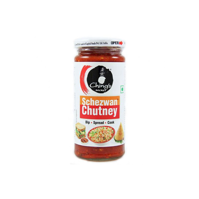 Ching's Secret Schezwan Chutney Pack of 250g Indian Style Schezwan Chutney Ching's Secret Schezwan Chutney Pack of 250g Indian Style Schezwan Chutney