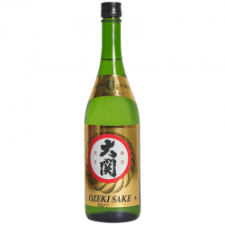 Ozeki Sake Premium Junmai Full Case of 12x 14.5% Alc 750ml Premium Junmai
