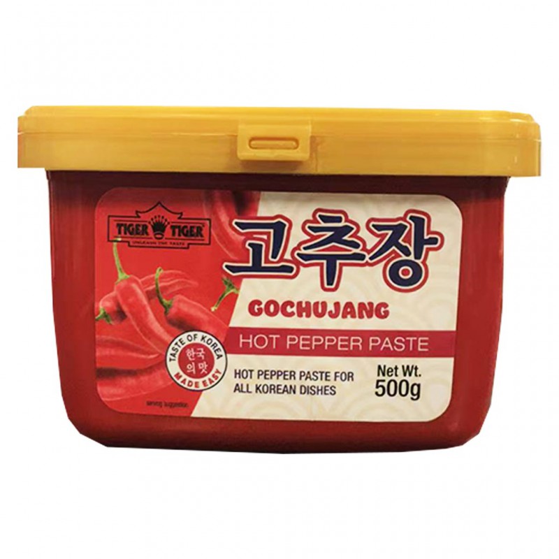 Tiger Tiger Gochujang Hot Pepper Paste 500g Korean Gochujang Chilli Paste Tiger Tiger Gochujang Hot Pepper Paste 500g Korean Gochujang Chilli Paste