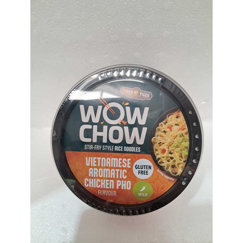 Tiger Tiger Wow Chow Instant Noodle 76g Vietnamese Stir-fry Instant Noodle Chicken Pho Flavour Tiger Tiger Wow Chow Instant Noodle 76g Vietnamese Stir-fry Instant Noodle Chicken Pho Flavour