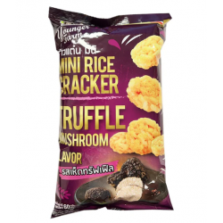 Younger Farm Mini Rice Crackers 60g Thai Truffle Mushroom Flavour Rice Cracker