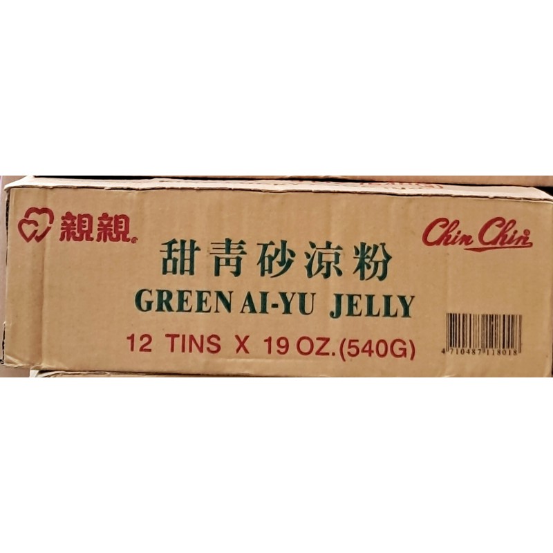 Chin Chin Full Case of 12x Green Ai Yu Jelly 540g Chin Chin Full Case of 12x Green Ai Yu Jelly 540g