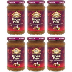 Patak's Biryani Spice Paste 6x283g (Gluten Free & Vegan Friendly) Biryani Paste