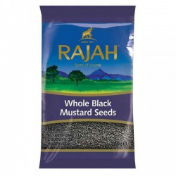 Rajah Full Case of 10x100g Whole Black Mustard Seeds