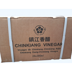 Gold Plum Case of 24x Chinkiang Rice Vinegar 300ml Chinese Glutinous Rice Vinegar