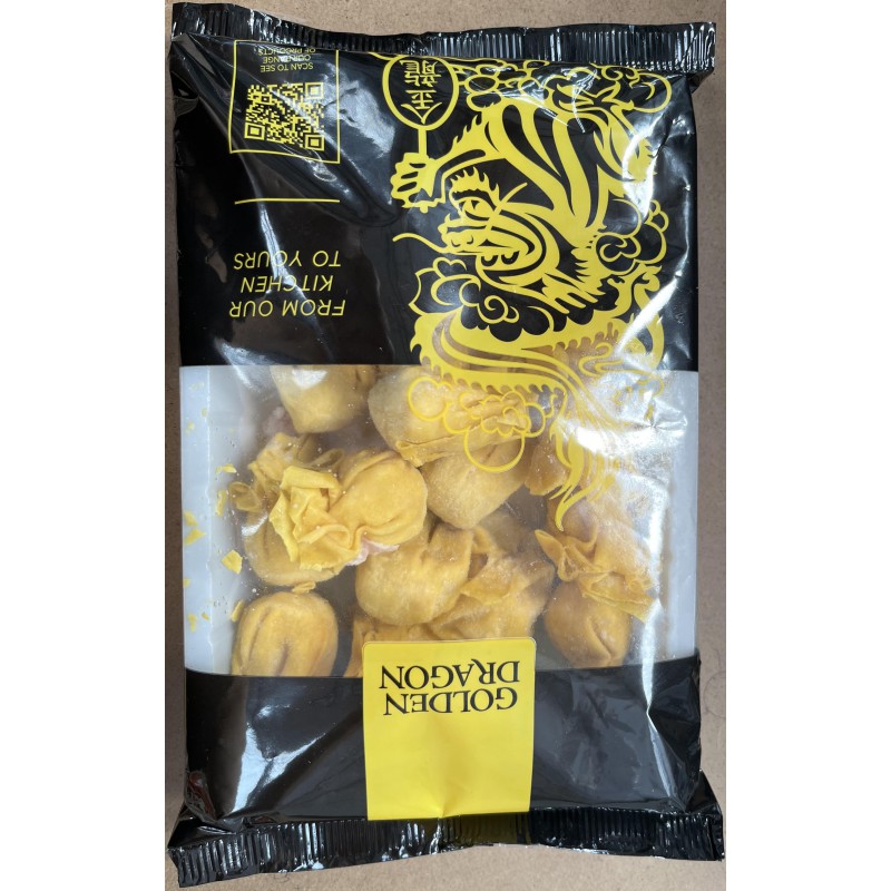 Golden Dragon Wan Tun 320g 20pc Frozen Pork Wontons