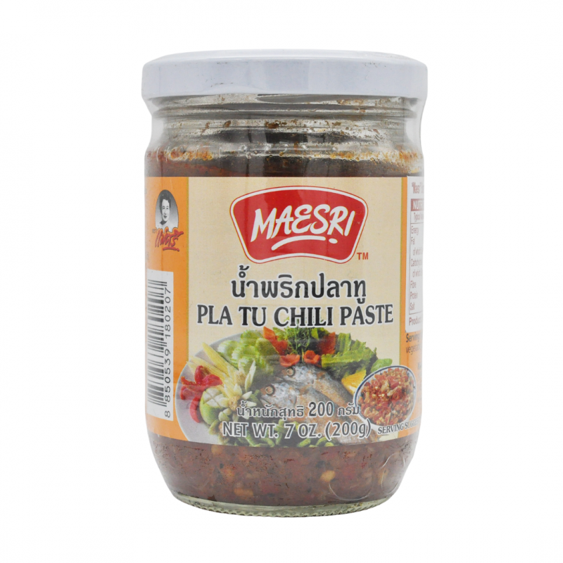 Maesri Thai Pla Tu Chili Paste 200g Chilli Paste for Pla Tu