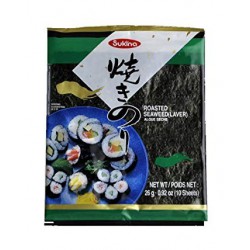 Sukina Full Case of 50x Roasted Seaweed - 10 sheets