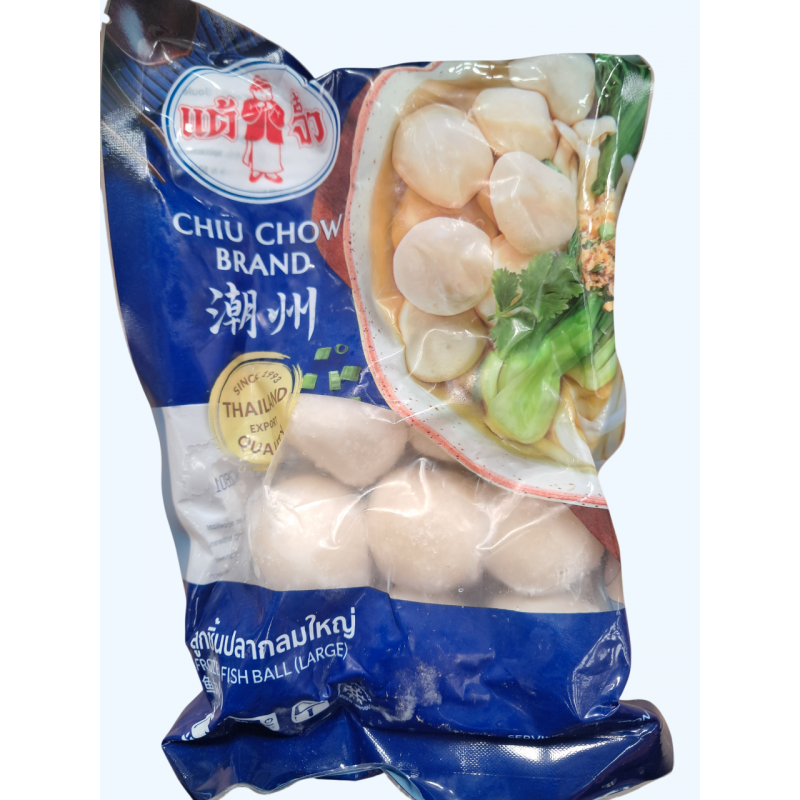 Chiu Chow Brand Full Case of 20x 200g Frozen Fish Balls Large Chiu Chow Brand Full Case of 20x 200g Frozen Fish Balls Large