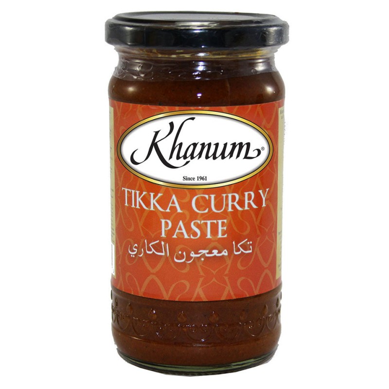 Khanum Tikka Curry Paste Full Case of 6x300g Tikka Curry Paste Khanum Tikka Curry Paste Full Case of 6x300g Tikka Curry Paste