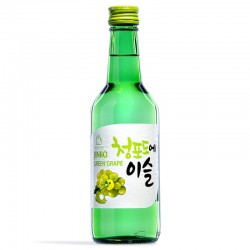 Jinro Grape Flavour Soju Alc 13% by vol Full Case of 20x350ml Korean Grape Flavoured Soju