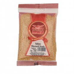 Heera Full Case of 20x Yellow Mustard Seed 100g Yellow Mustard Seed