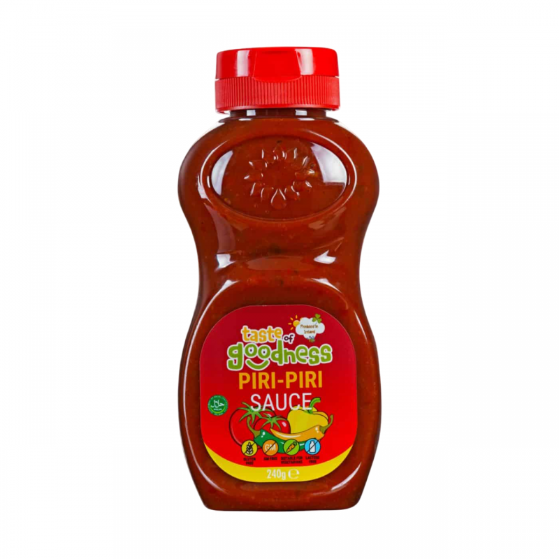 Taste Of Goodness Piri-Piri Sauce 450ml Piri-Piri Sauce With Peppers & Chilli Taste Of Goodness Piri-Piri Sauce 450ml Piri-Piri Sauce With Peppers & Chilli