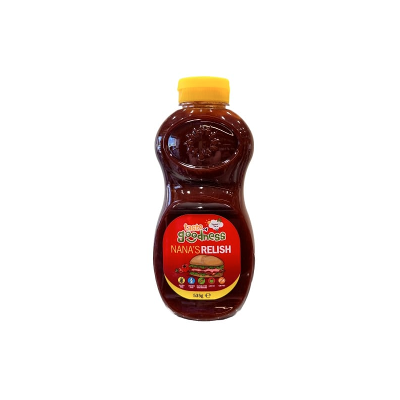 Taste Of Goodness Nana's Relish Sauce 535g Nana's Relish Sauce