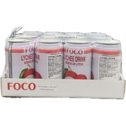 Foco Lychee Nectar 12x350mL Lychee Nectar