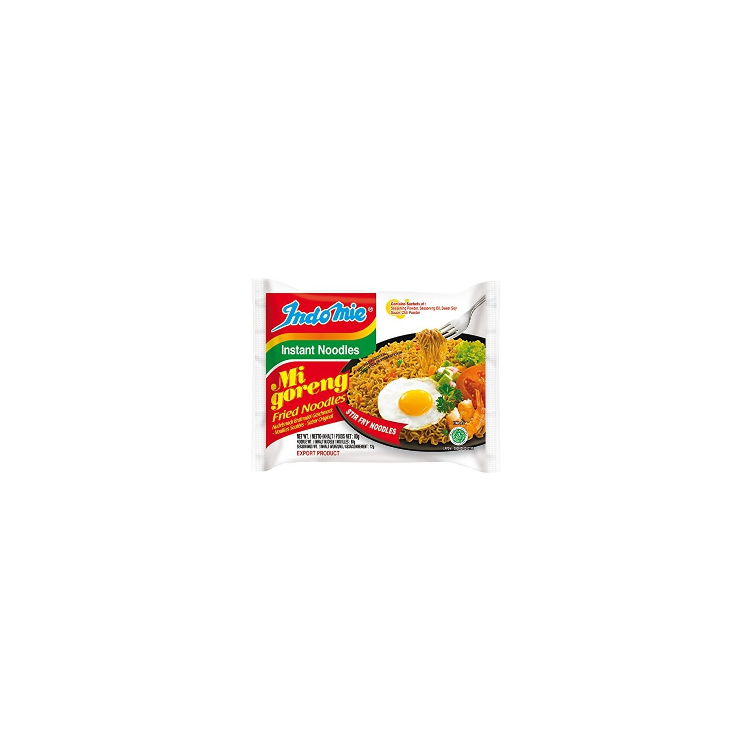 Indomie 80g Mi Goreng Fried Noodles (Dry Noodles)