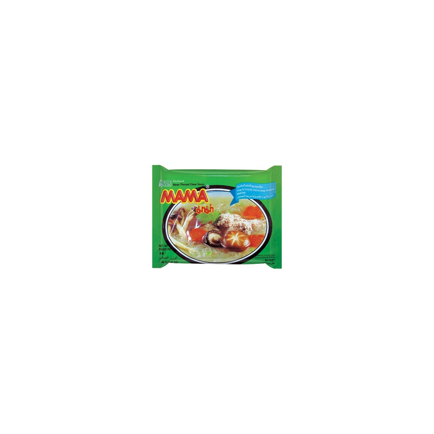 Mama Noodles - 40g Bean Thread Mung Bean Clear Soup Noodle